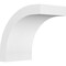 Ekena Millwork 5"W x 8"D x 8"H Standard Heritage Architectural Grade PVC Knee Brace BRCP05X08X08HTG - alternate 1